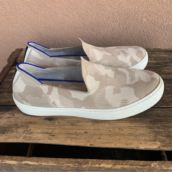 Rothy’s Sand Camo Original Slip-On Sneaker - Picture 2 of 12